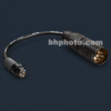 Remote Audio BDSIN 4" XLR 4-Pin Male Power Input Cable