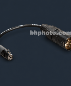 Remote Audio BDSIN 4" XLR 4-Pin Male Power Input Cable