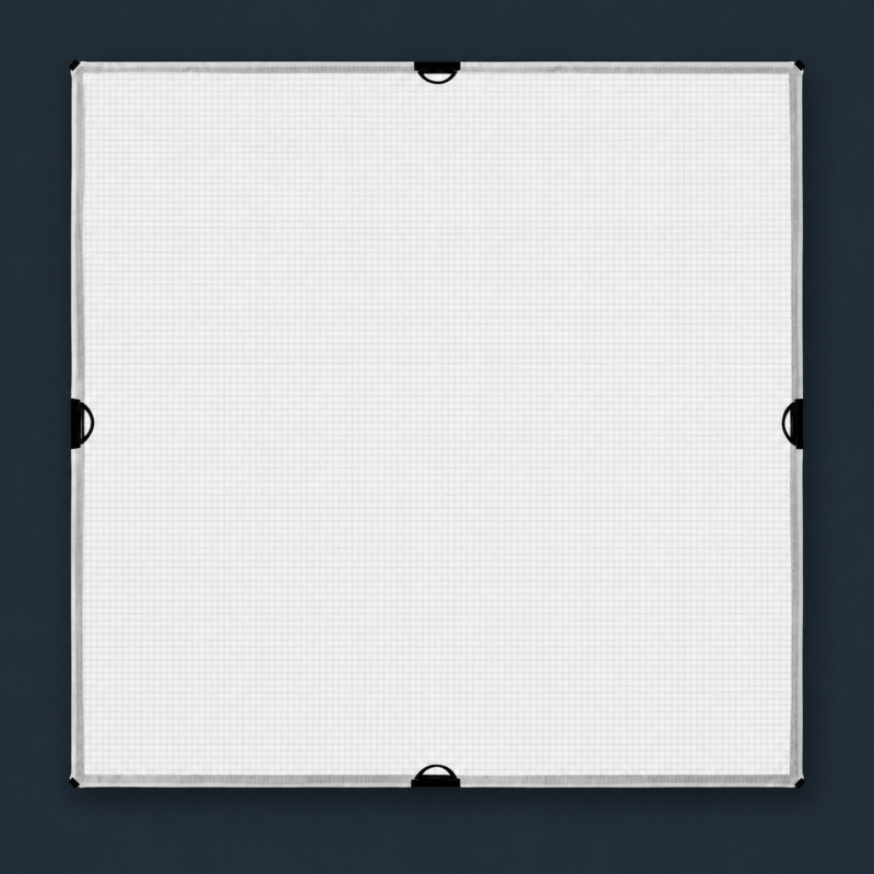 Westcott Scrim Jim Cine 1/2-Stop Grid Cloth Diffuser Fabric for soft light