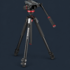 Manfrotto 502AH Pro Video Head with MT055XPRO3 Tripod