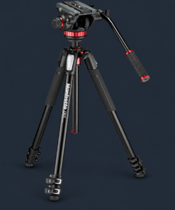 Manfrotto 502AH Pro Video Head with MT055XPRO3 Tripod
