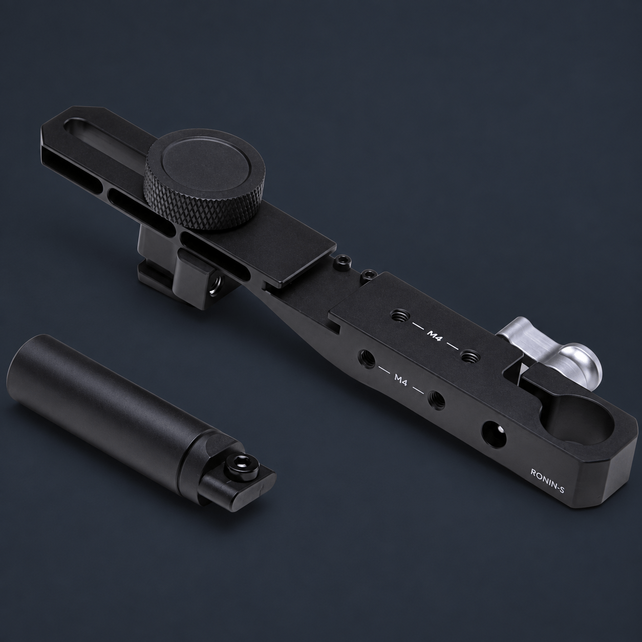 DJI Ronin-S top hot shoe bracket for secure camera mounting