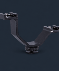 Movo Photo HVA20 dual shoe mount accessory for cameras