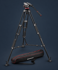Manfrotto MVH502A Fluid Video System with Aluminum Legs