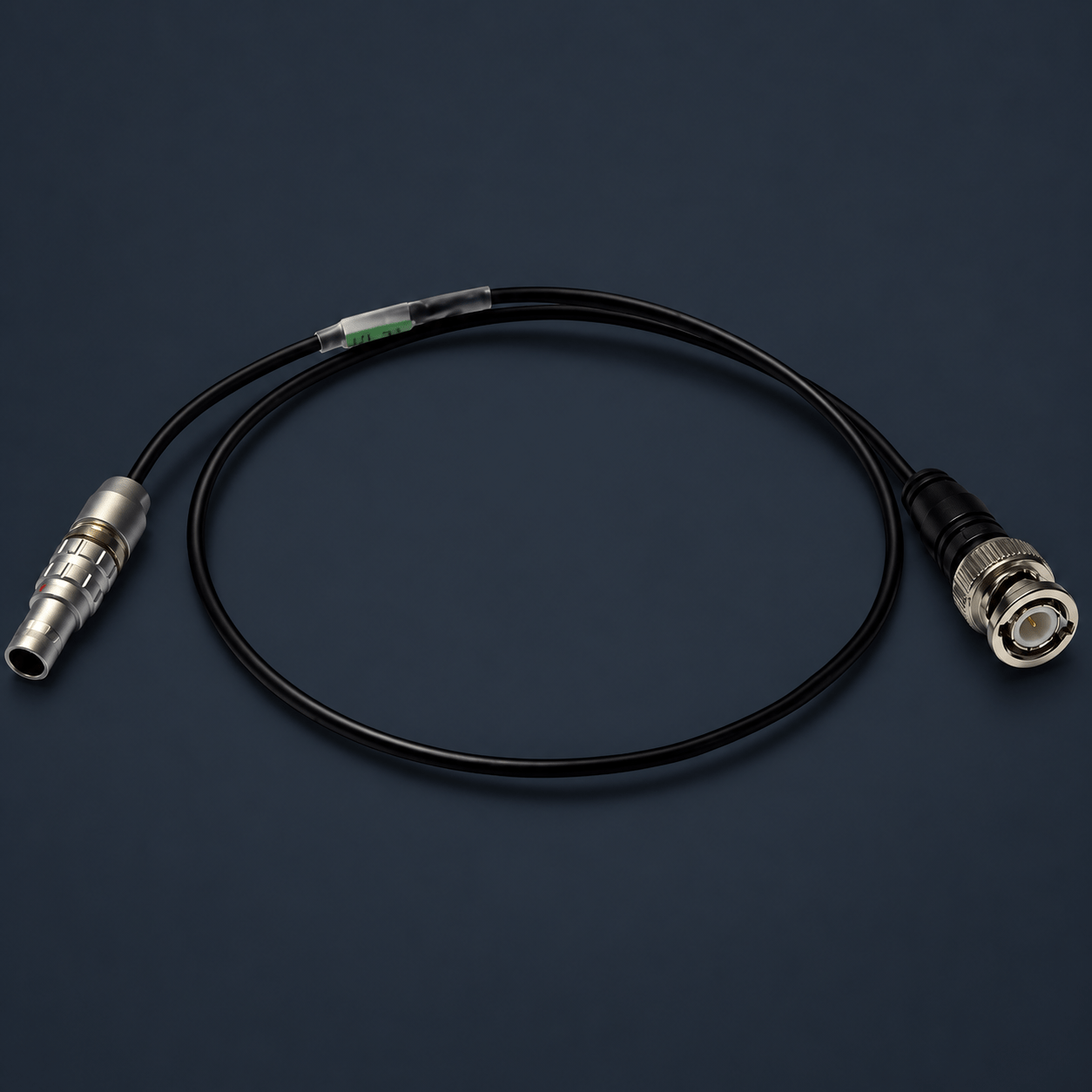 PSC FPSC1119 Time Code Cable with 5-Pin LEMO and BNC connectors