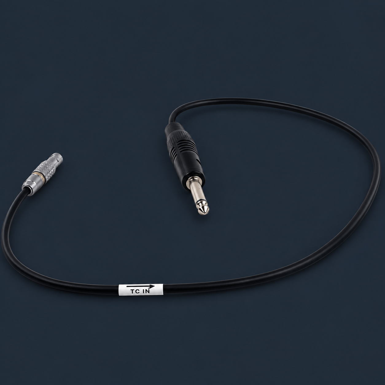 Remote Audio 5-pin Lemo to 1/4" Mono Male Time Code Cable