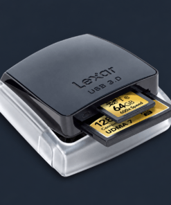 Lexar Dual Slot USB 3.0 Reader for fast file transfers