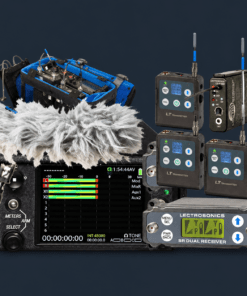 3 Lavs + Boom Package audio equipment for film