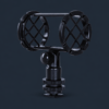 Movo SMM1 Camera Shoe Shockmount for shotgun microphones