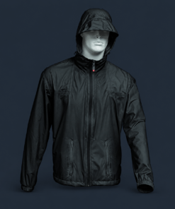 Manfrotto Men's PRO Wind Jacket XL in black on display