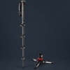 Manfrotto XPRO MPMXPROC5US Carbon Fiber Monopod with Fluid Base Kit