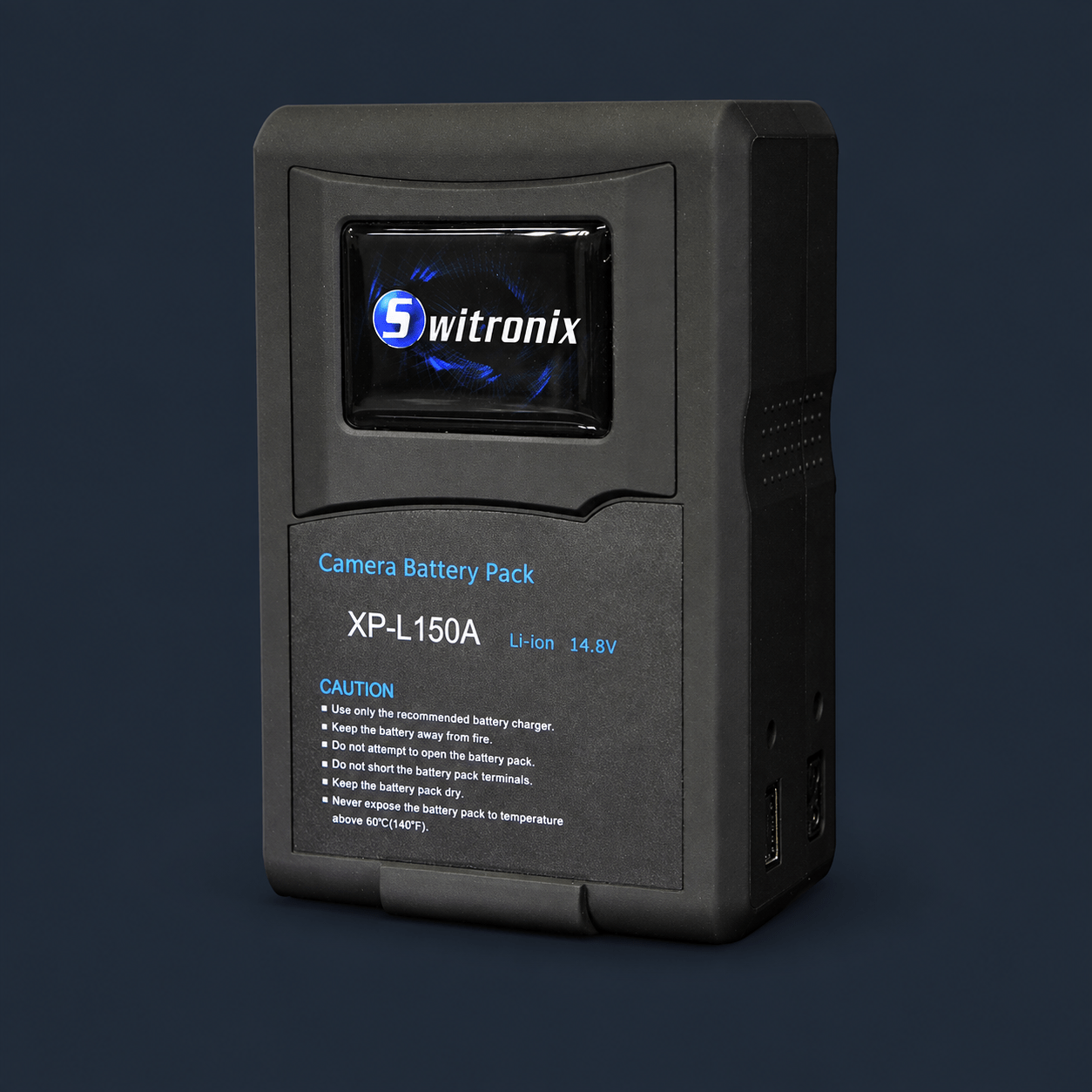 Switronix XP-L150A 14.8V Gold-Mount Lithium-Ion Battery