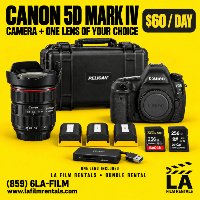 Canon EOS 5D Mark IV Canon Log w/ 1 Lens Package
