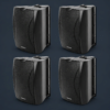8-Channel Indoor/Outdoor Speaker Package — 8 Rockville WET-6B Speakers