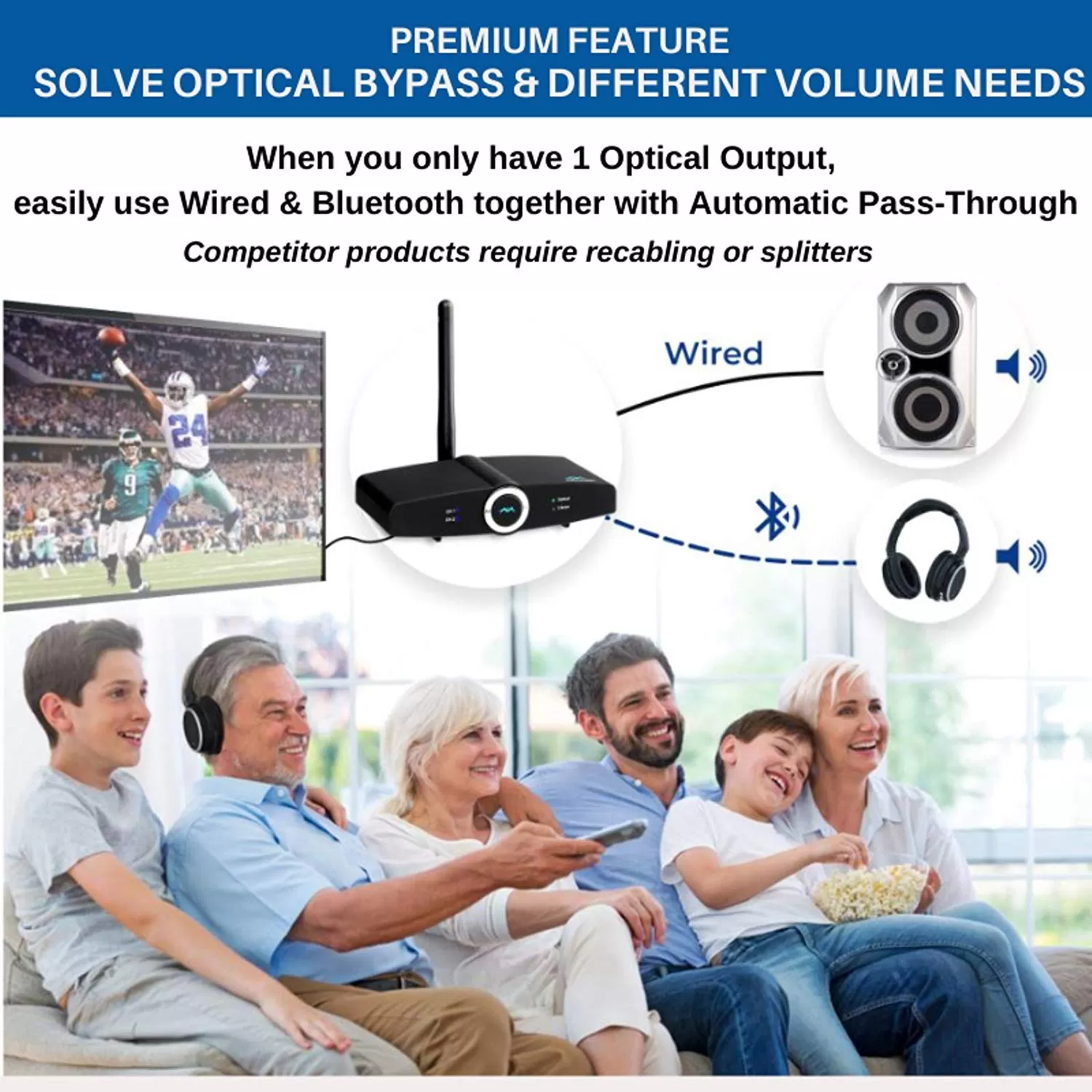 zero latency bluetooth transmitter